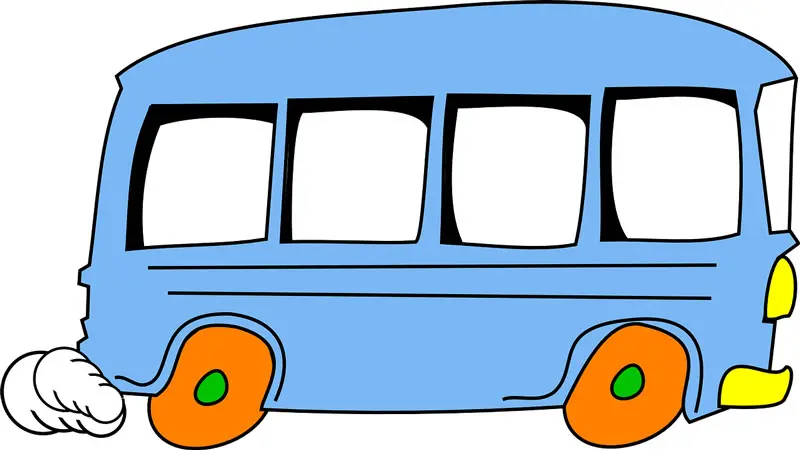 illustration of a bus