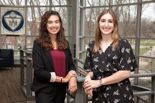 Celina Kryk and Stephanie Wojnowski
