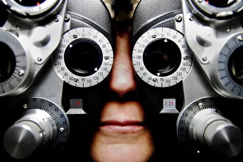 piece of optometry equipment
