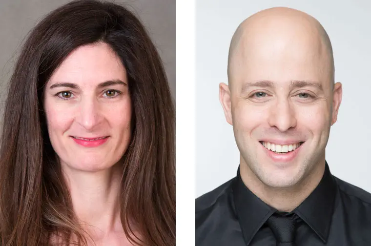 Drs. Natasha Farny and Eliran Avni of the School of Music