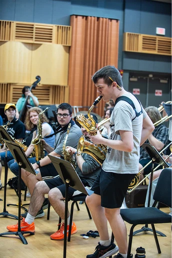 jazz rehearsal