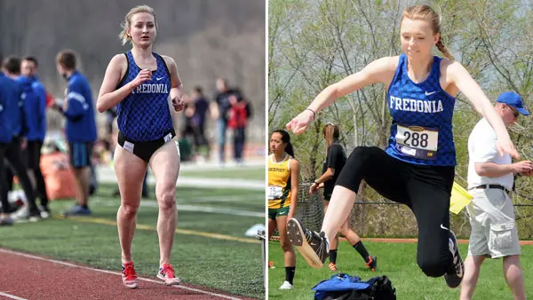 Hannah Kurbs (left) and Cassie Serafin