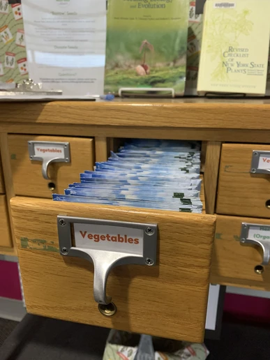 Library seed catalogue