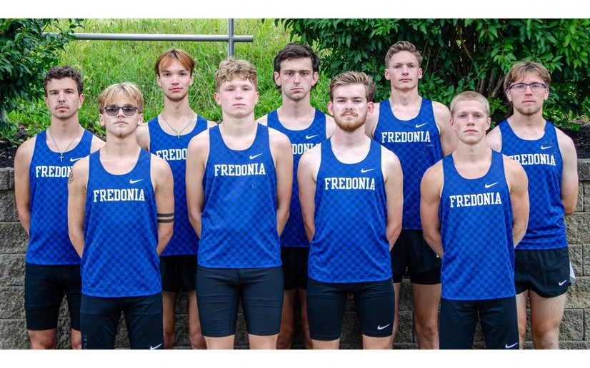 2026 men's cross country team by Riley Olson