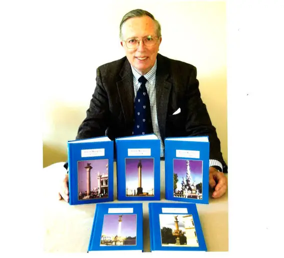 Dr. Daniel Reiff with his new book.