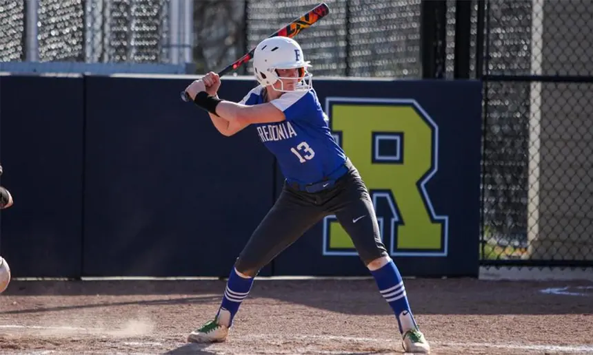 softball player hitting by Kayla Welsh