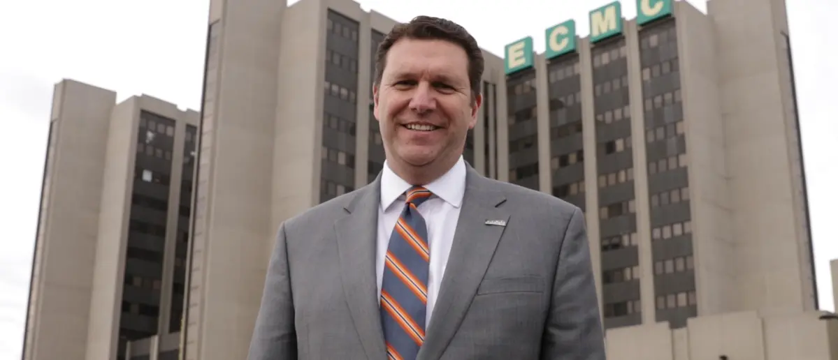 Erie County Medical Center President and CEO Tom Quatroche, '92