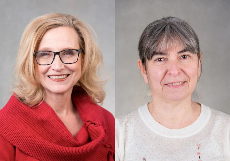 Dr. Lisa Walters and Dr. Reneta Barneva head shots