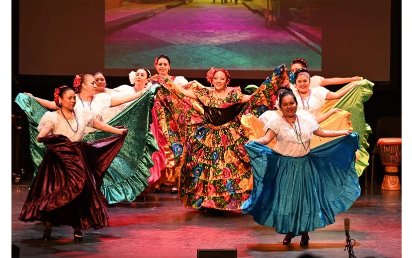 dancers in action on stage
