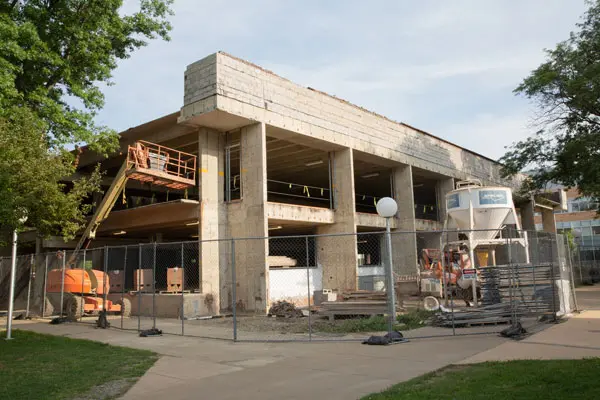 Houghton Hall undergoes renovation