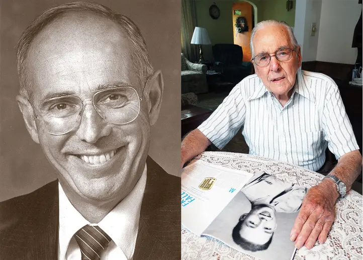 Douglas Manly and Lester Bishop World War II veterans