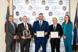 award winners and SUNY police officials