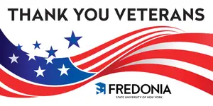 stripes and stars with Thank you Veterans