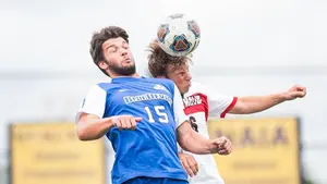 Chad Gilson had one of Fredonia's three goals Saturday at Potsdam