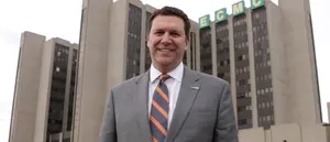 Erie County Medical Center President and CEO Tom Quatroche, '92