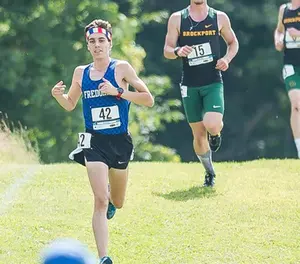 Fredonia cross country runner Ethan Francis