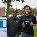 Students attending Fredonia's activities night