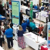 photo of previous job and internship expo in the Williams Center