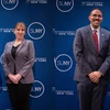 Chancellor's award recipients with SUNY Chancellor and SUNY Fredonia Vice President for Student Affairs Tracy Stenger