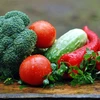 fresh vegetables on a table