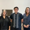 Dr. Jan McVicker, Pedro Martinez and Kim Mead-Colegrove
