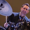 Carmen Intorre Jr. playing the drums