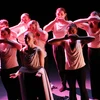 students dancing on stage