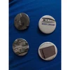 photo of pinback buttons for scavenger hunt