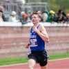 Stephen Hallberg running in the 5,000 meters 