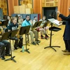 Jazz Orchestra rehearsal