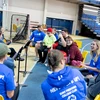 Special Olympics event held in Steele Hall.
