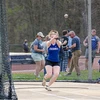 athlete throwing in competition