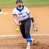 pitcher Sabrina Edwards-Smith in action