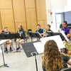 School of Music's Summer Music Rehearsal in Mason Hall, graduate music education studies majors music education masters, master of music education, masters music education