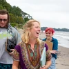Fredonia students like these doing research on the shores of Lake Erie can earn a Geological Sciences minor