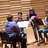 Fredonia students in the School of Music Graduate Music Composition program, masters in music composition